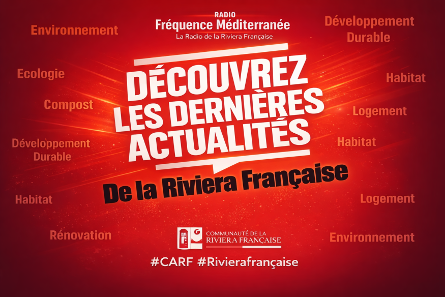 Toutes les semaines retrouvez les actualités de la Communauté d'agglomération de la Riviera Française.