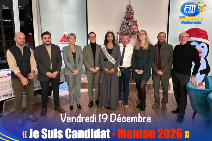 Je suis candidat - Menton 2026