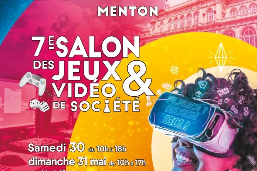 MENTON - 7e Salon des jeux vidéo et de société