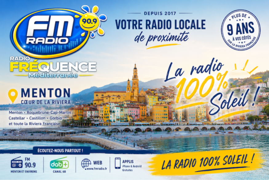 Radio Fréquence Méditerranée : de Castillon à la Riviera Française (2017-2026)