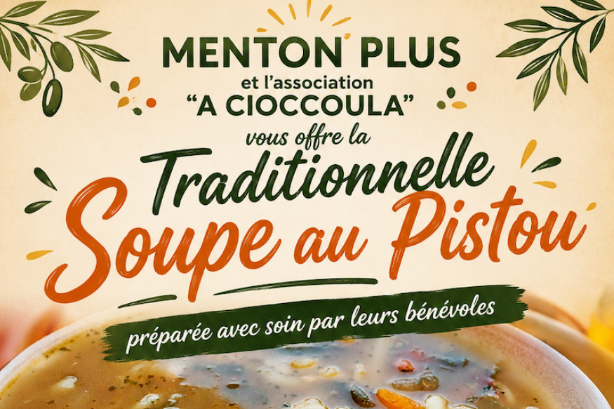 L' association “A Cioccoula” vous offre la traditionnelle soupe