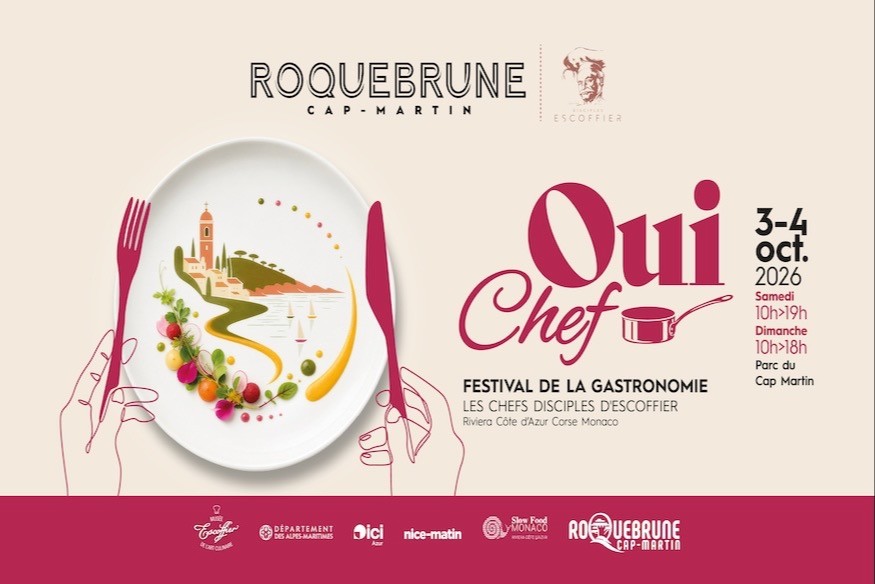 « Oui, Chef ! » : Roquebrune-Cap-Martin lance son premier grand festival de la gastronomie