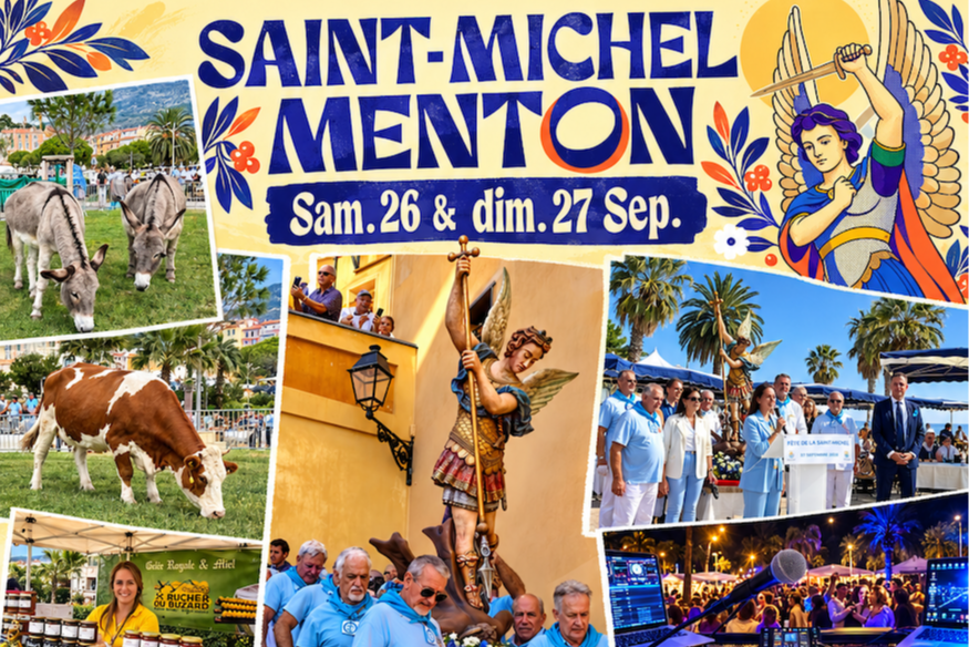 Saint-Michel 2026 à Menton : traditions, terroir et convivialité au rendez-vous